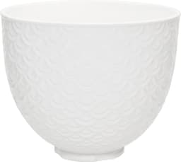 KitchenAid keramisk bolle 5KSM2CB5TWM (white mermaid lace)