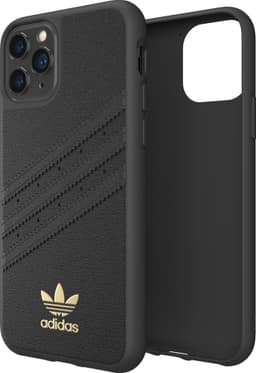 Adidas Premium iPhone 11 Pro deksel (sort/gull)