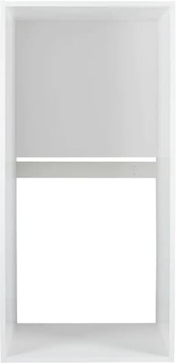 Epoq inbyggt högt skåp 60x125 (white)