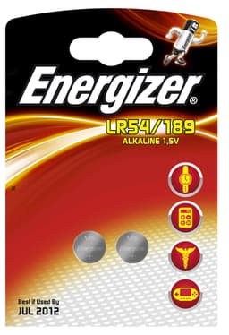 Energizer Batterier Knappcell LR54 (2 st)