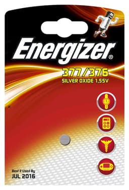 Energizer Button Cell BatterI 377/376