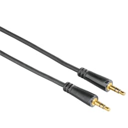 HAMA audiokabel 3,5mm-3,5mm 0,75m TL