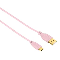HAMA Kabel USB C Flexislim Rose 0.75m