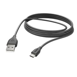 HAMA Synkkabel Micro-USB 3m Svart