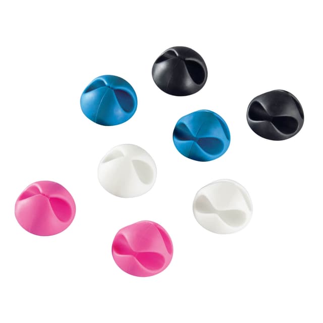 HAMA Kabelklips Candy 8pcs Olika färger