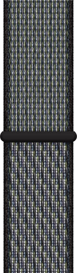 Apple 40 mm Nike Sport Loop ranneke (World Indigo/Lime Blast)