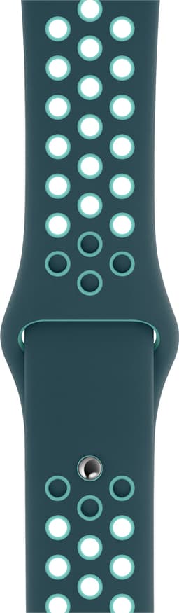 Apple 44 mm Nike Sport ranneke (Midnight Turquioise/Aurora Green)