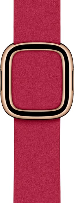 Apple 40 mm Modern klokkereim med spenne L (ripsrød)