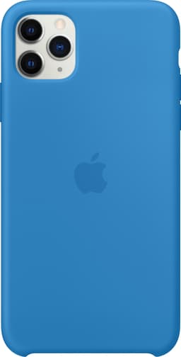 iPhone 11 Pro Max silikondeksel (bølgeblå)