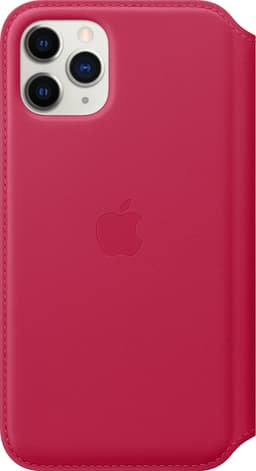 iPhone 11 Pro skinndeksel (ripsrød)