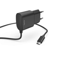 HAMA Lader 220V USB-C  2,4A Sort