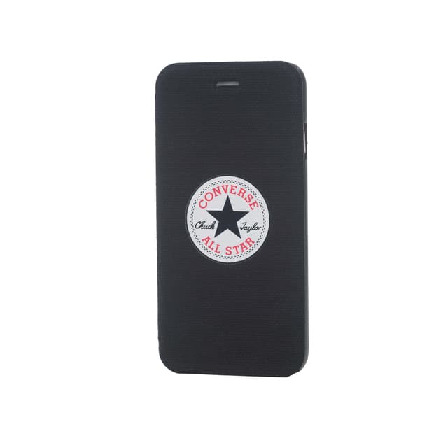 CONVERSE iPhone6 Plus Booklet Svart Canvas
