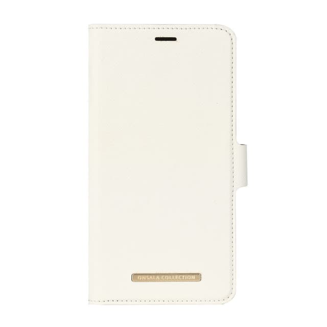 ONSALA COLLECTION Lommebokveske Saffiano White iPhoneXs Max