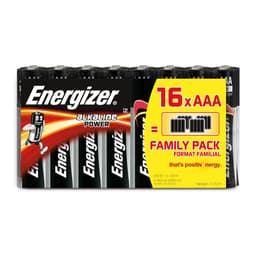 ENERGIZER Batteri AAA/LR03 Alkaline Power 16-pak