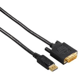 HAMA Kaapeli DisplayPort-DVI Kultamusta 1.8m