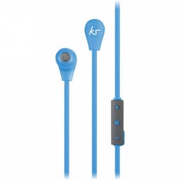 KITSOUND Øreplugger Bounce Blå In-Ear Trådløs Mic