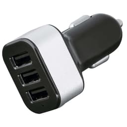 HAMA Laddare 12/24V 3xUSB 4.4A Svart