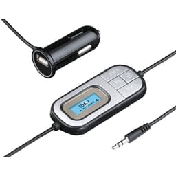 HAMA FM Sändare för Bil 12V Kopplas med 3,5mm