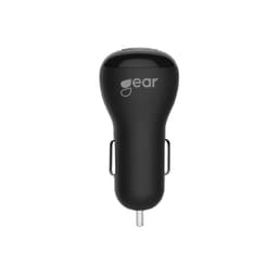 GEAR Lader 12/24V 1xUSB 1A Svart