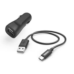 HAMA Laturi 12V USB-C 2,4A Irrallinen Johto1m Musta