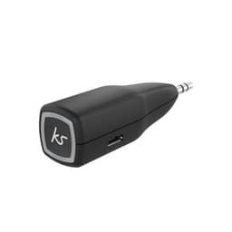 KITSOUND 3,5mm BT Mottaker  MyJack2 Trådløs Svart 10h Batteritid Mic