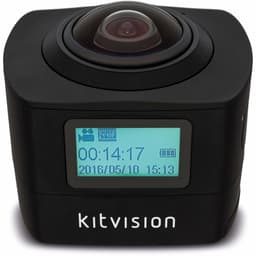 KITVISION Actionkamera Immerse 360 Panorama FHD 1440P WiFi