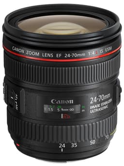 Canon EF 24-70mm f/4L IS USM objektiv (sort)