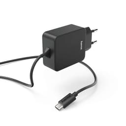 HAMA Laturi  220V USB-C  3A Musta Kiinteä Johto