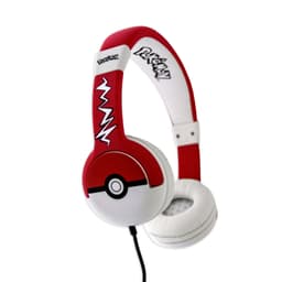 POKEBALL Hörlur Junior On-Ear 85dB Röd/Vit