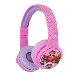 LOL Hodetelefon Junior Bluetooth On-Ear 85dB Trådløs Rosa Club