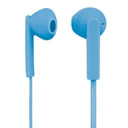 HAMA Hovedtelefon In-Ear MOOD Hvid Blå Mic