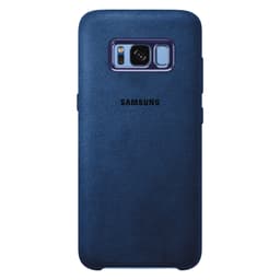 Samsung Galaxy S8 alcantara cover - blå