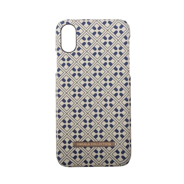 ONSALA COLLECTION Mobildeksel Soft Blue Marocco iPhoneX/Xs