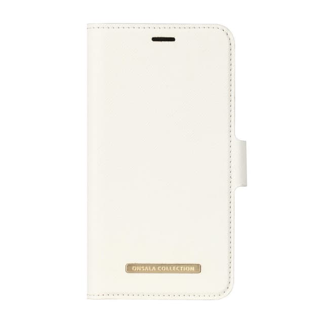 ONSALA COLLECTION Lommebokveske Saffiano White iPhoneX/Xs