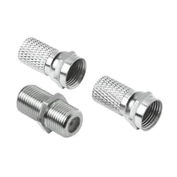 HAMA Adapter SAT-sett F-kontakt ST
