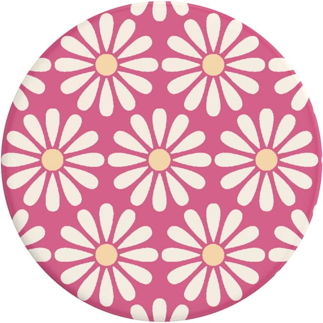 POPSOCKETS Daisy Mod Pink Avtagbart Grip med Ställfunktion