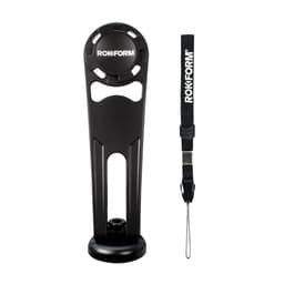ROKFORM Mobilholder Sykkel V4 Pro Mount Svart 1 1/8" Boltmontering T6 Aircraft Aluminum