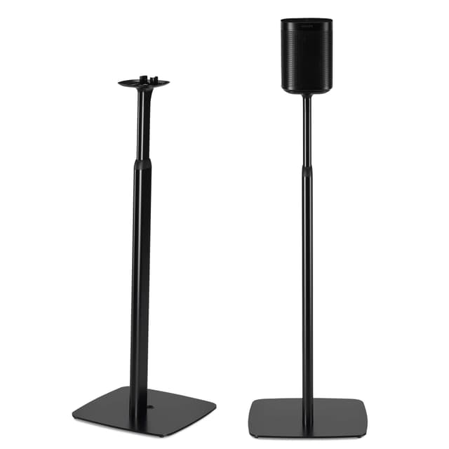 FLEXSON Golvställ SONOS ONE/PLAY1 2-pack Svart