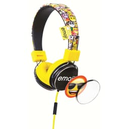EMOJI Hovedtelefon On-Ear Flip 'N Switch 85dB Gul Mic