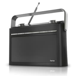 HAMA Radio DAB+ FM DR50 Batteridriven Svart