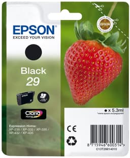 Epson Claria Home 29 blækpatron - sort