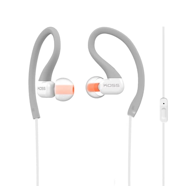 KOSS Øreplugger KSC32iGRY Grå In-Ear med one touch mic
