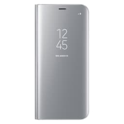 Samsung Galaxy S8 standing view cover (sølv)