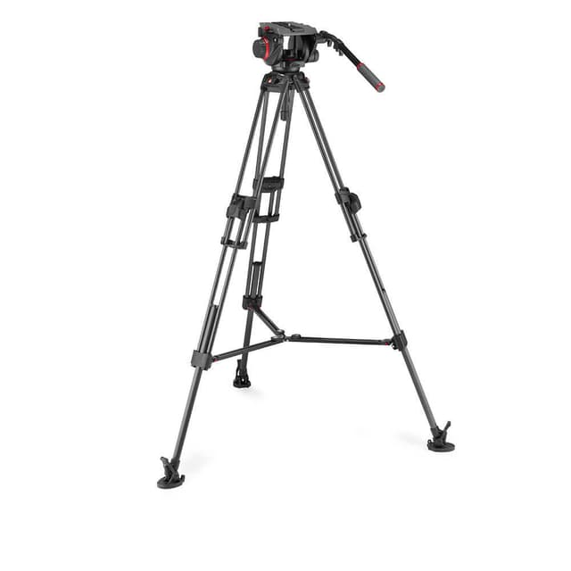 MANFROTTO Stativkit Video 509 + 645 Fast Twin MS 2 in 1 Kulfiber