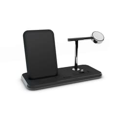 Zens trådløs Qi-lader til iPhone, Apple Watch og AirPods (sort)