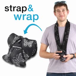 MIGGO Kamera Wrap/Rem 50 Spejlløs Royal Wings