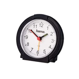 HAMA Väckarklocka Classic Svart/Vit