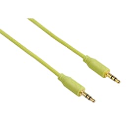 HAMA Audiokabel 3,5mm-3,5mm Flexi-Slim 0.75 m Grønn