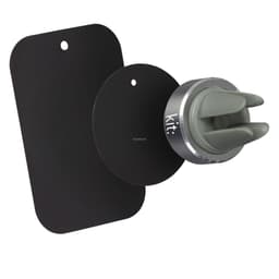 KIT Mobilholder Bil Magnet Grå Montering i Blæsegitter