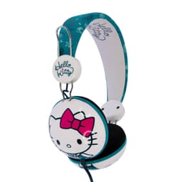 HELLO KITTY Hovedtelefon Dome Tween On-Ear 90dB Grøn/Rosa Kitty